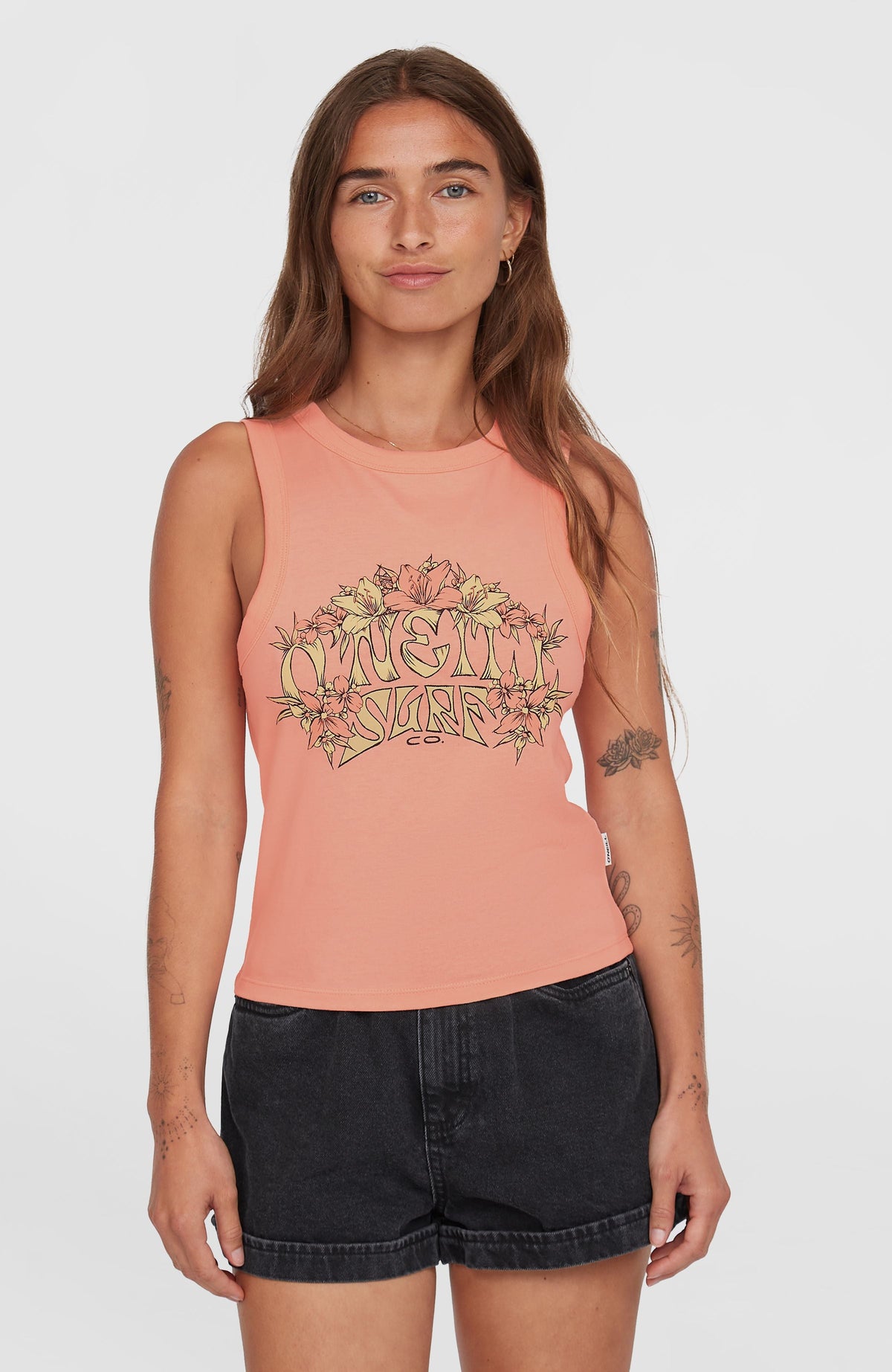 Summer Must Haves Graphic Tanktop Women - Coral Pop
