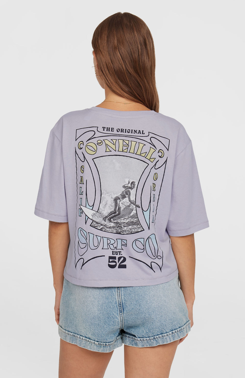 Summer Musthaves Back Print T-Shirt Women - Purple Gleam