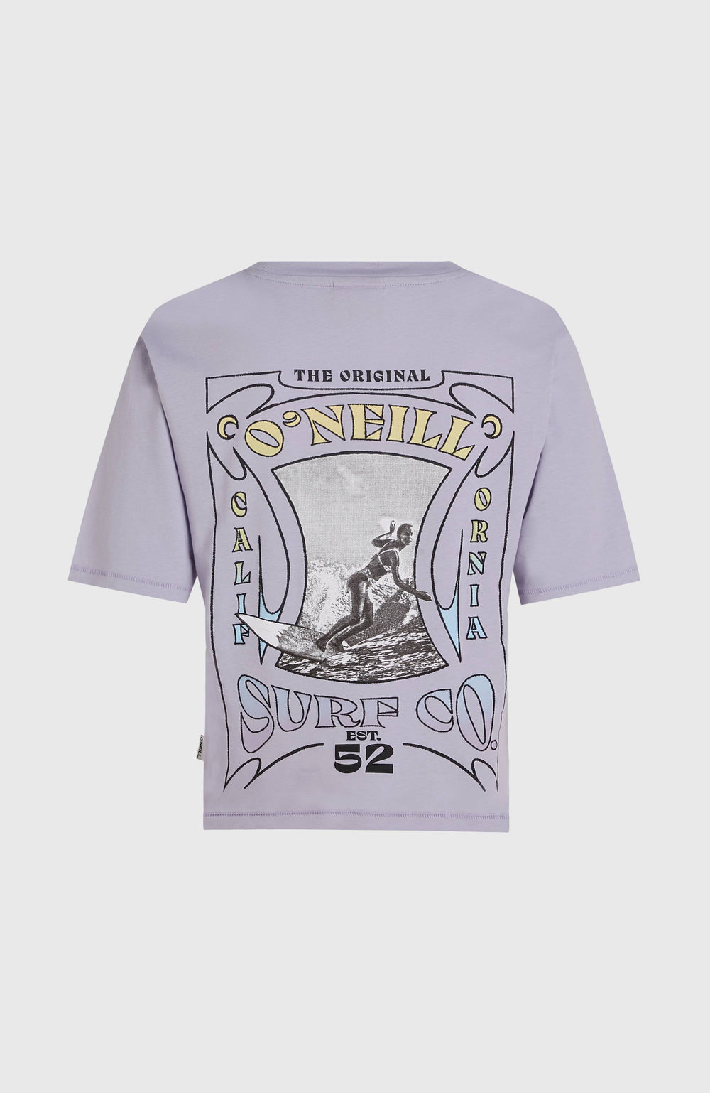 Summer Musthaves Back Print T-Shirt Women - Purple Gleam