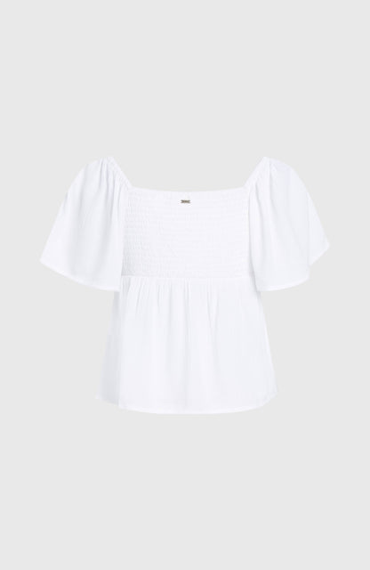 Huges Woven Top Women - Snow White