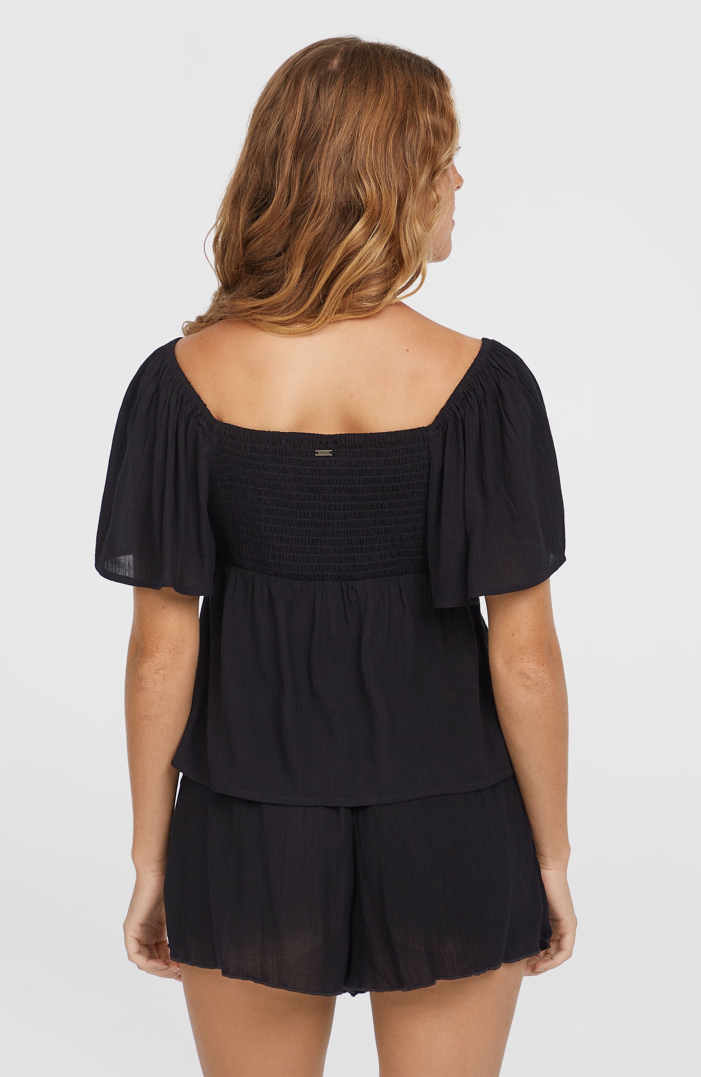 Huges Woven Top Women - Black Out