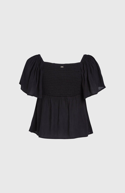 Huges Woven Top Women - Black Out