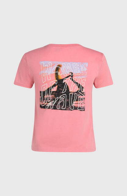 Women of the Wave T-Shirt Women - Desert Rose