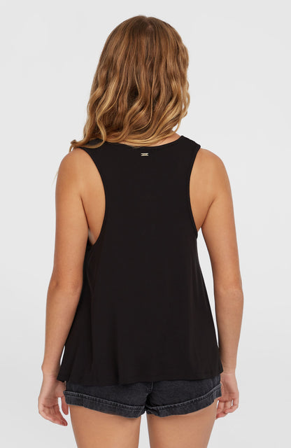 Essentials Tokeena Embroidery Tank Women - Black Out