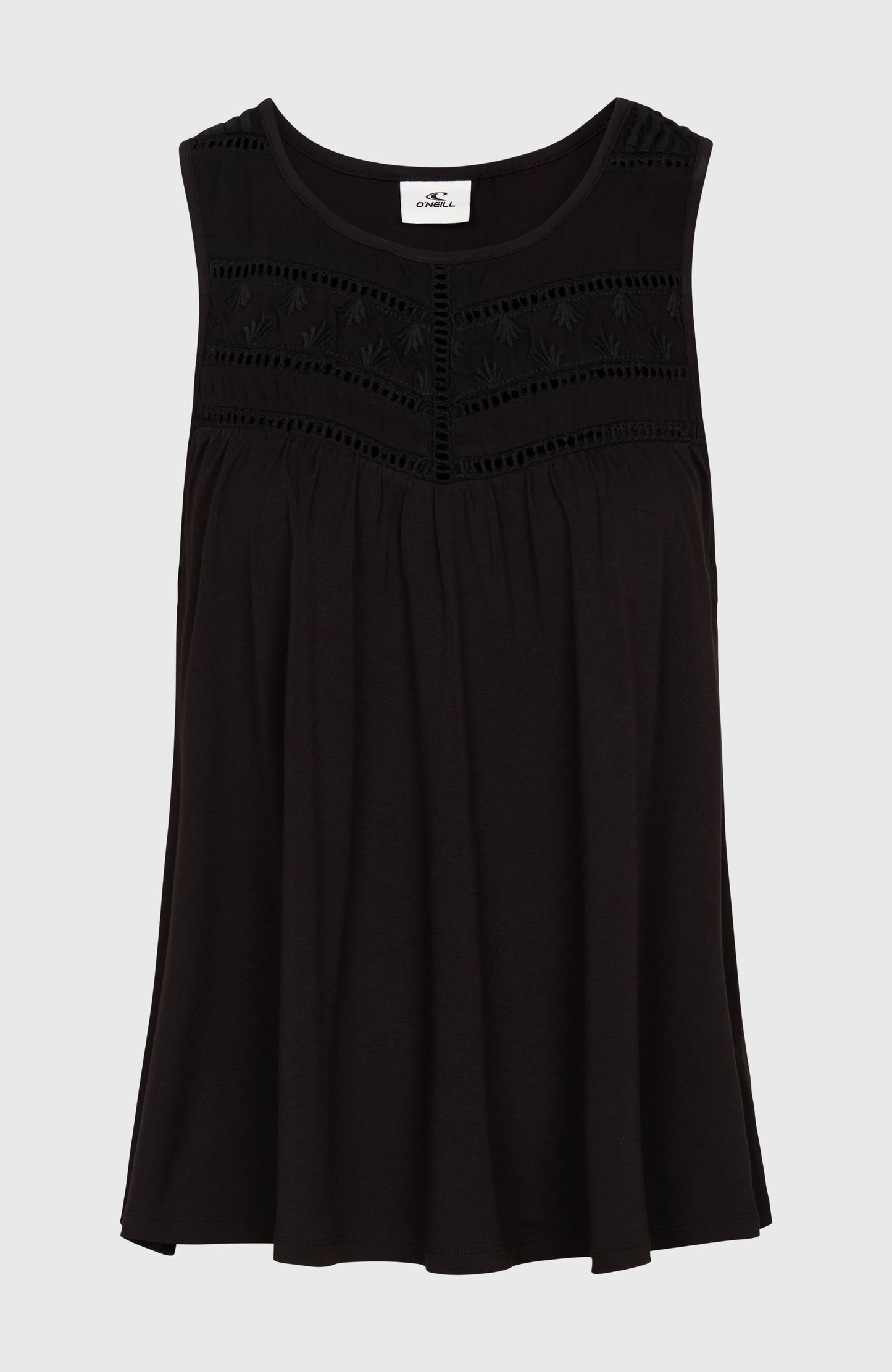 Essentials Tokeena Embroidery Tank Women - Black Out