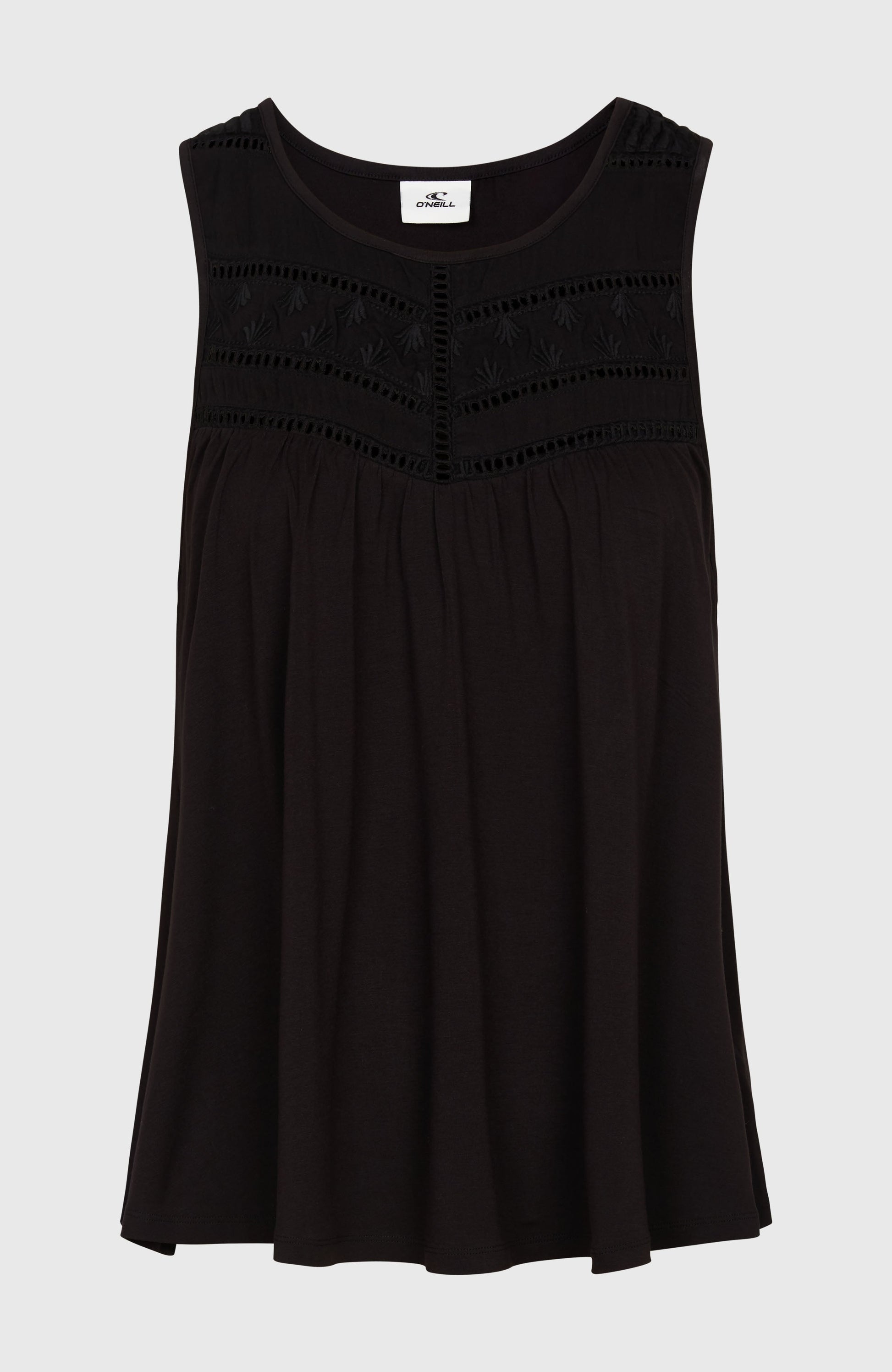 Essentials Tokeena Embroidery Tank Women - Black Out