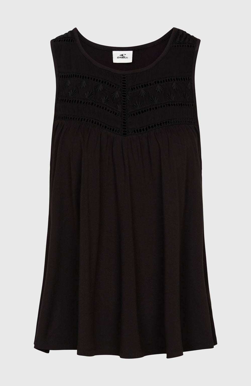 Essentials Tokeena Embroidery Tank Women - Black Out