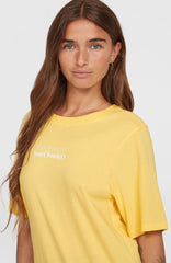 Future Surf Society T-Shirt Women - Tender Buttercup