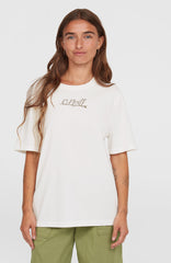 Essentials Script T-Shirt Women - Snow White