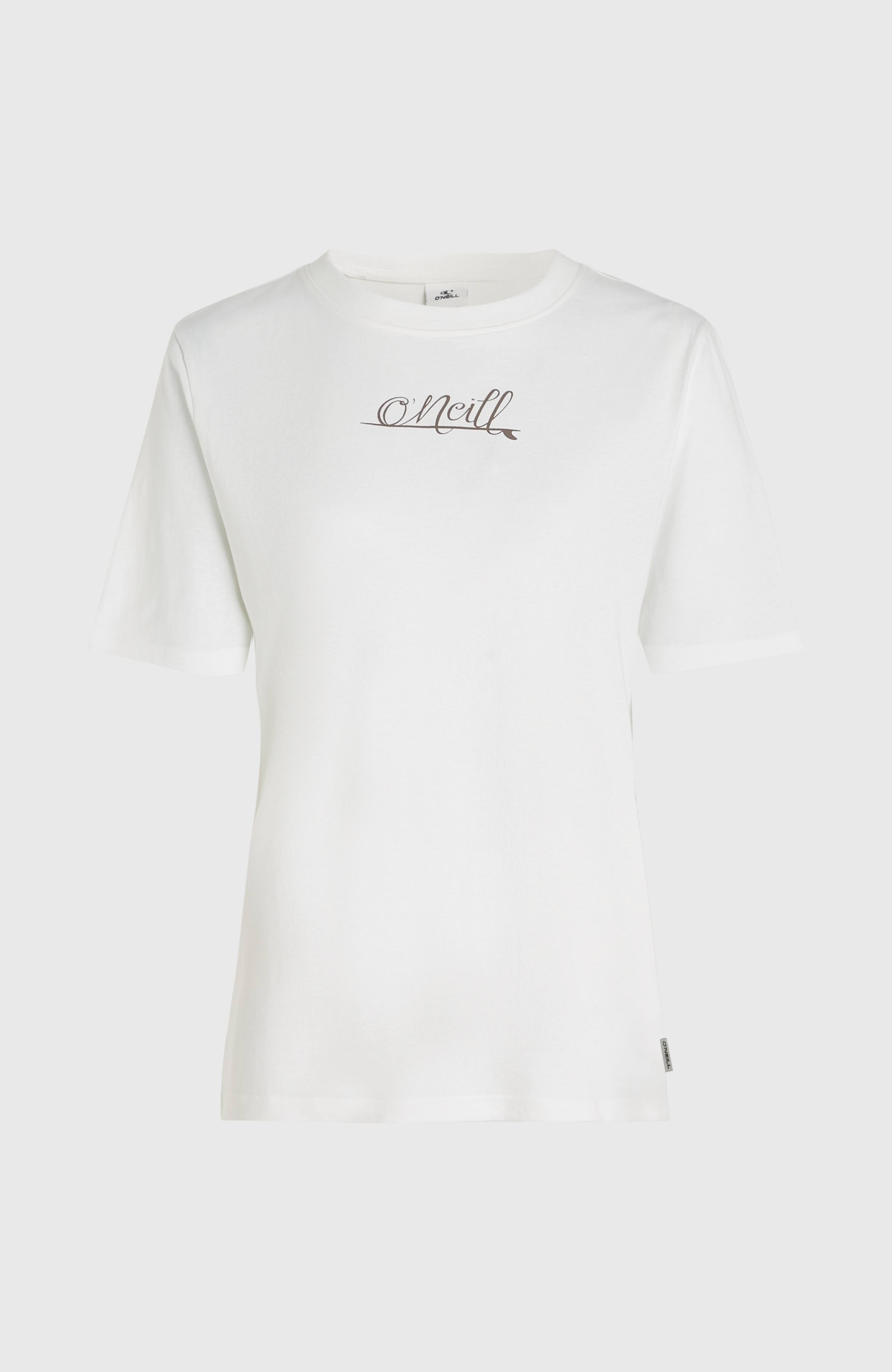 Essentials Script T-Shirt Women - Snow White