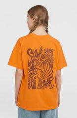 O'Riginals Back-Print T-Shirt Women - Mango Punch