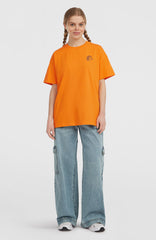 O'Riginals Back-Print T-Shirt Women - Mango Punch