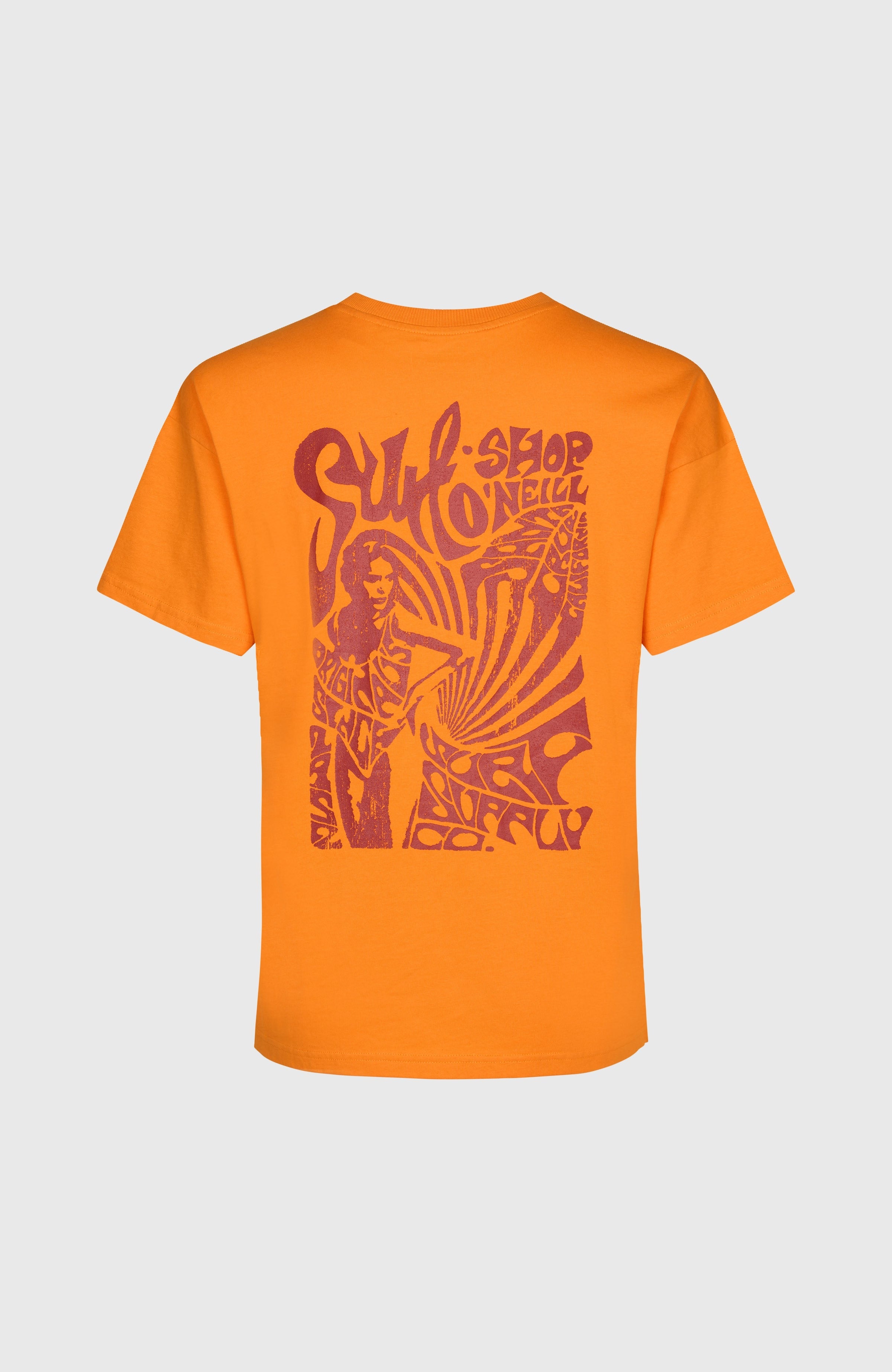 O'Riginals Back-Print T-Shirt Women - Mango Punch