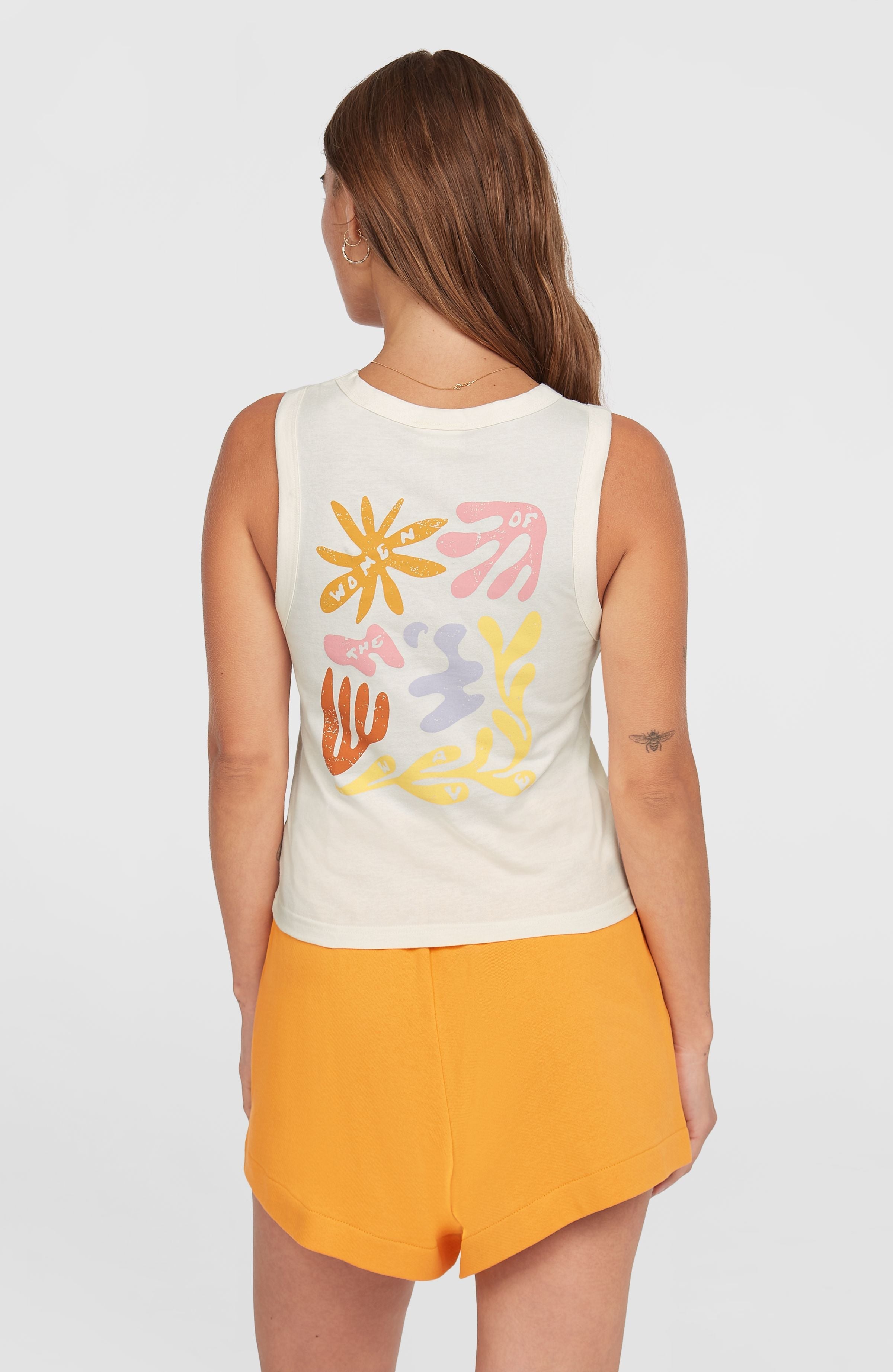 Women of the Wave Tank Top Women - Dusty Vanilla