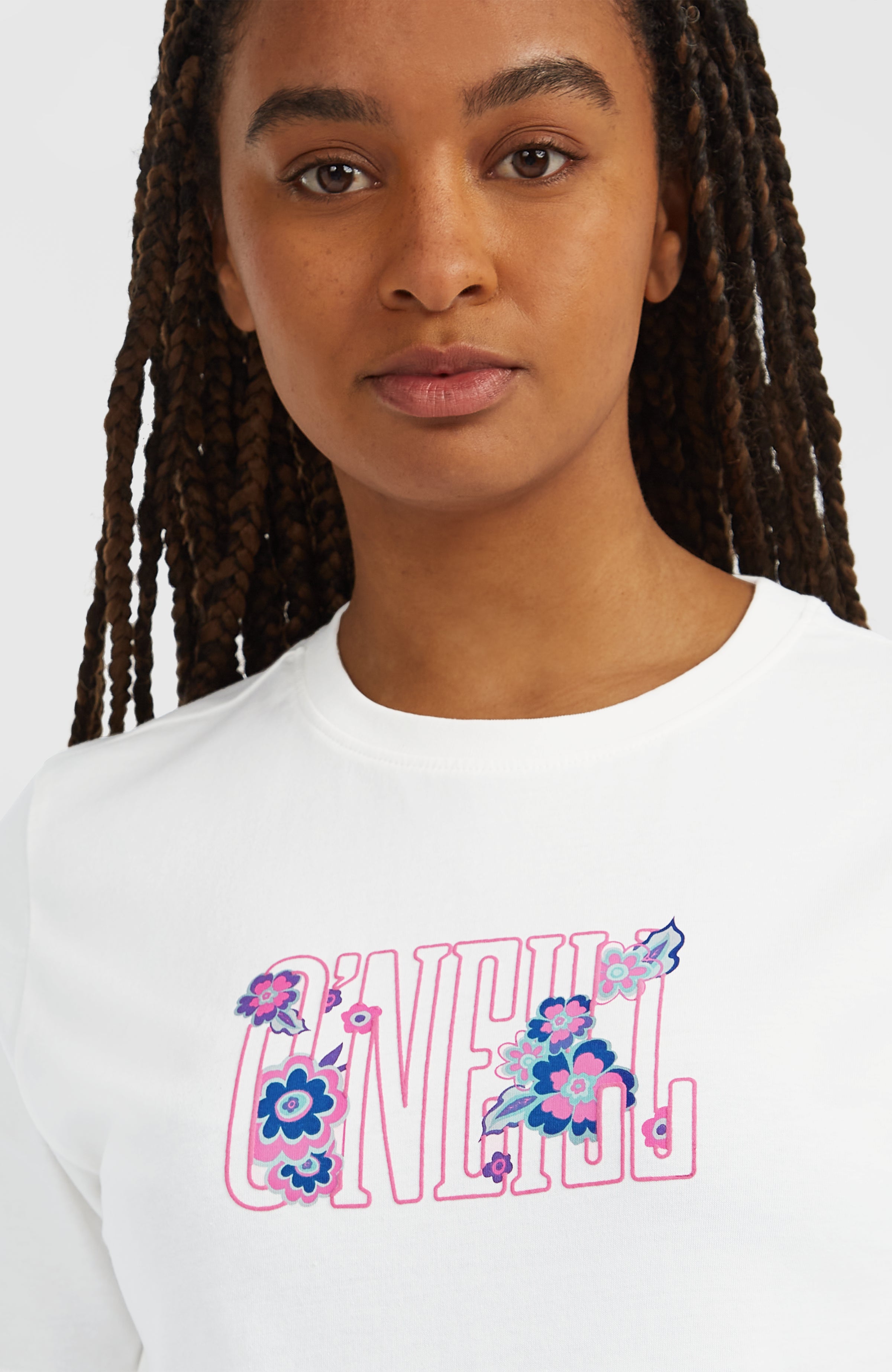 O'Neill Graphic T-Shirt Women - Snow White