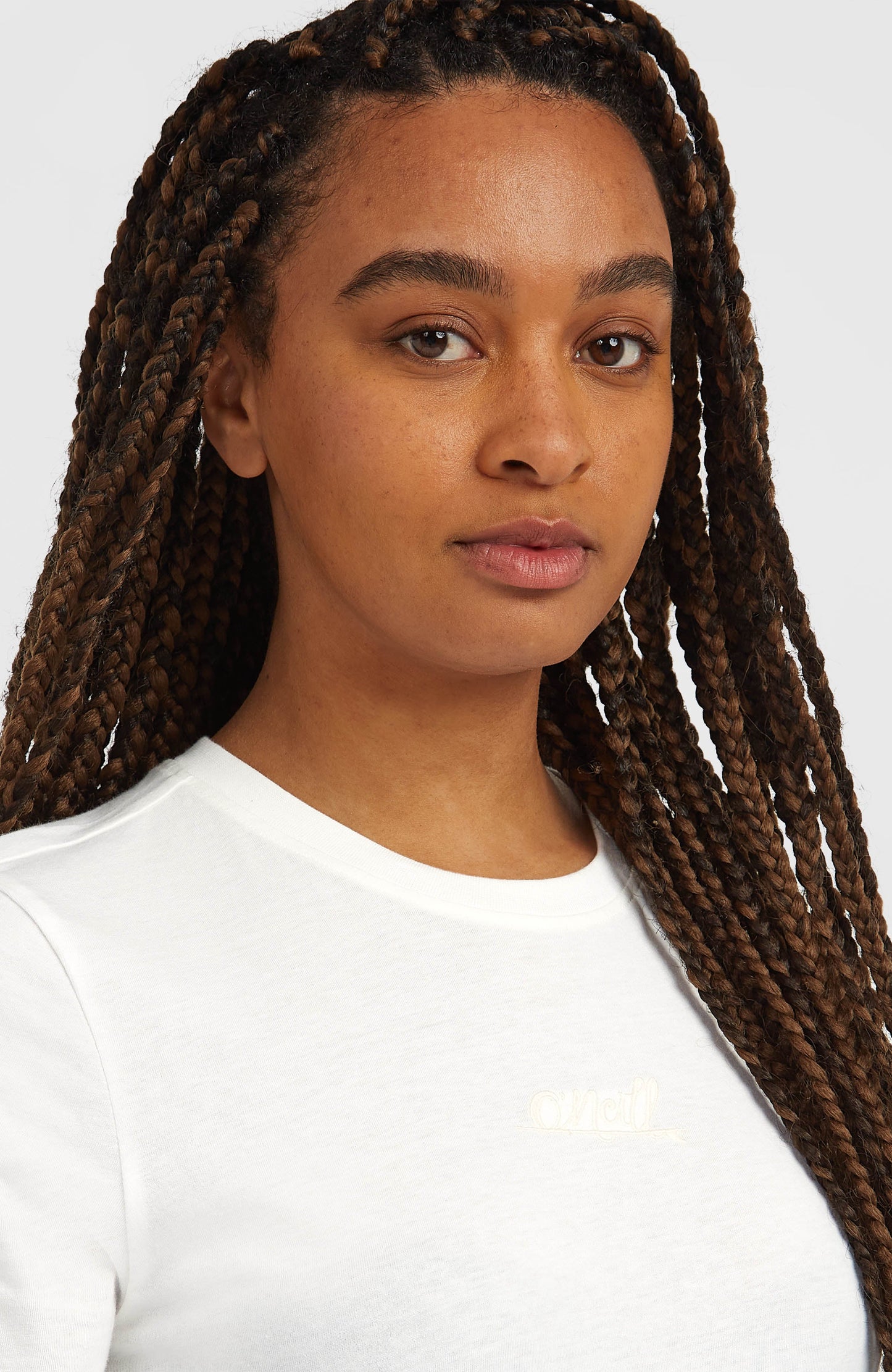 Essentials Script T-Shirt Women - Snow White