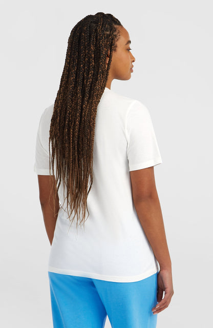 Essentials Script T-Shirt Women - Snow White