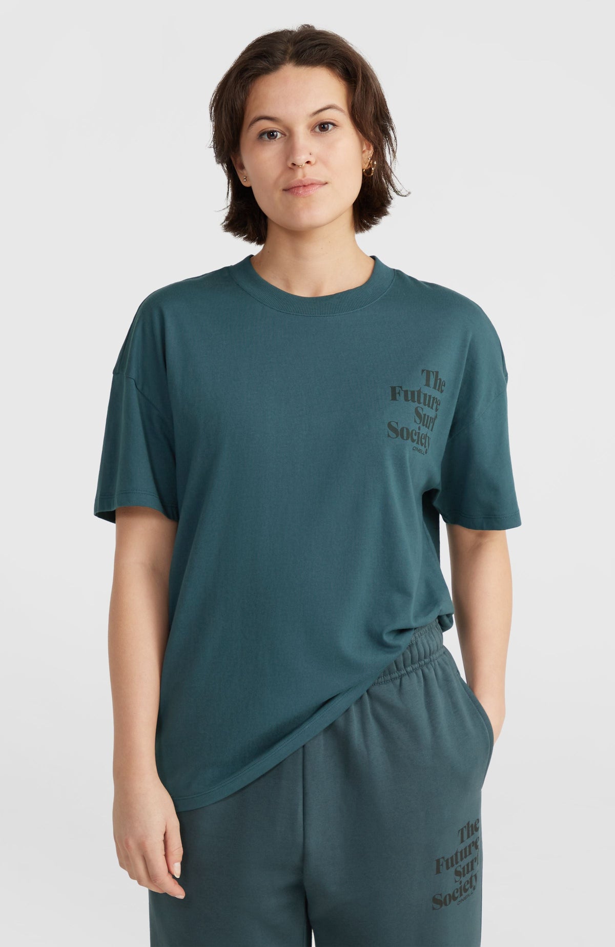 Future Surf Society T-Shirt Women - Alma Steel