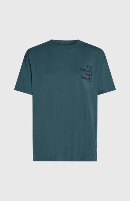 Future Surf Society T-Shirt Women - Alma Steel