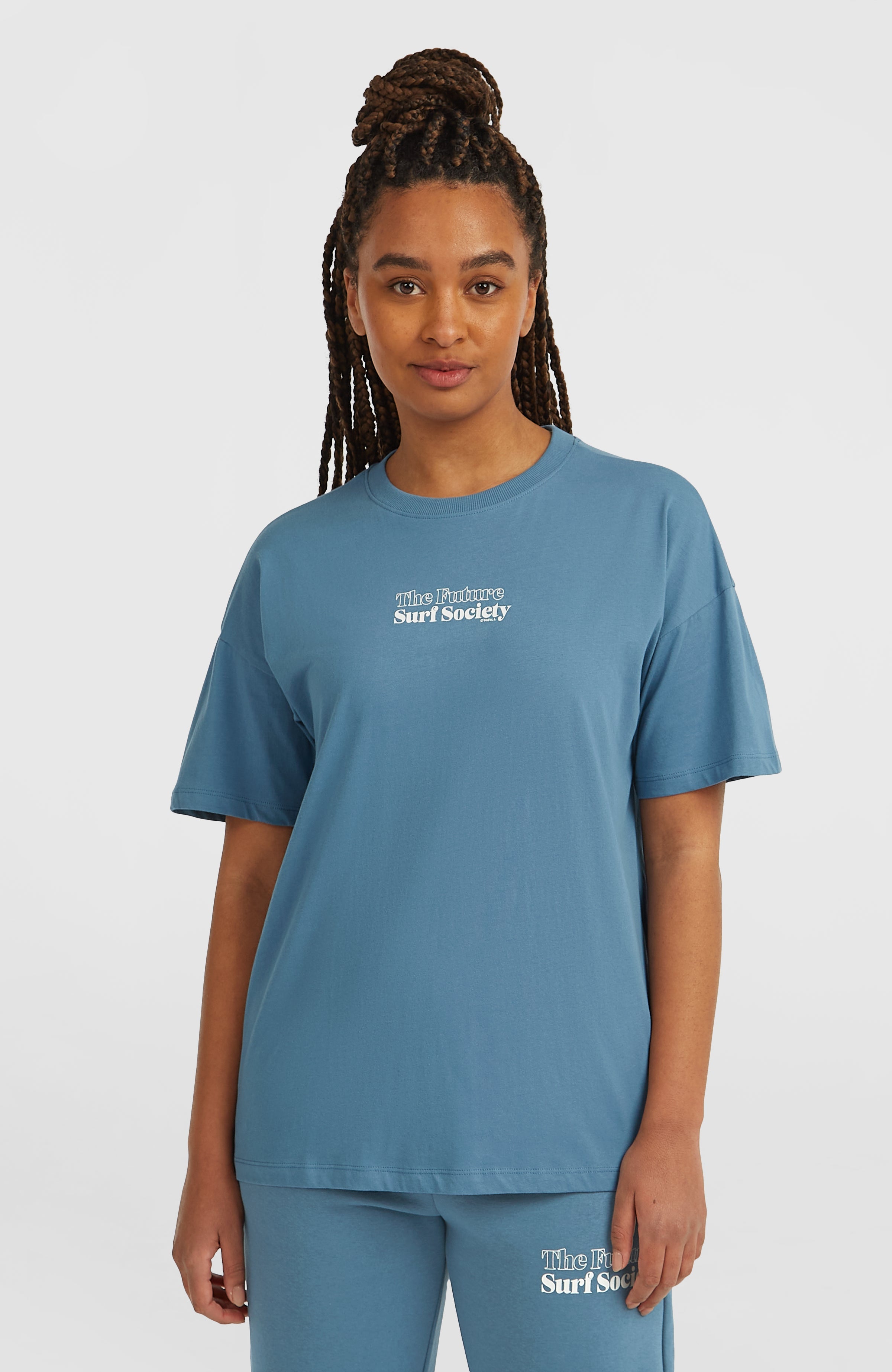 Future Surf Society T-Shirt Women - Mozart Blue