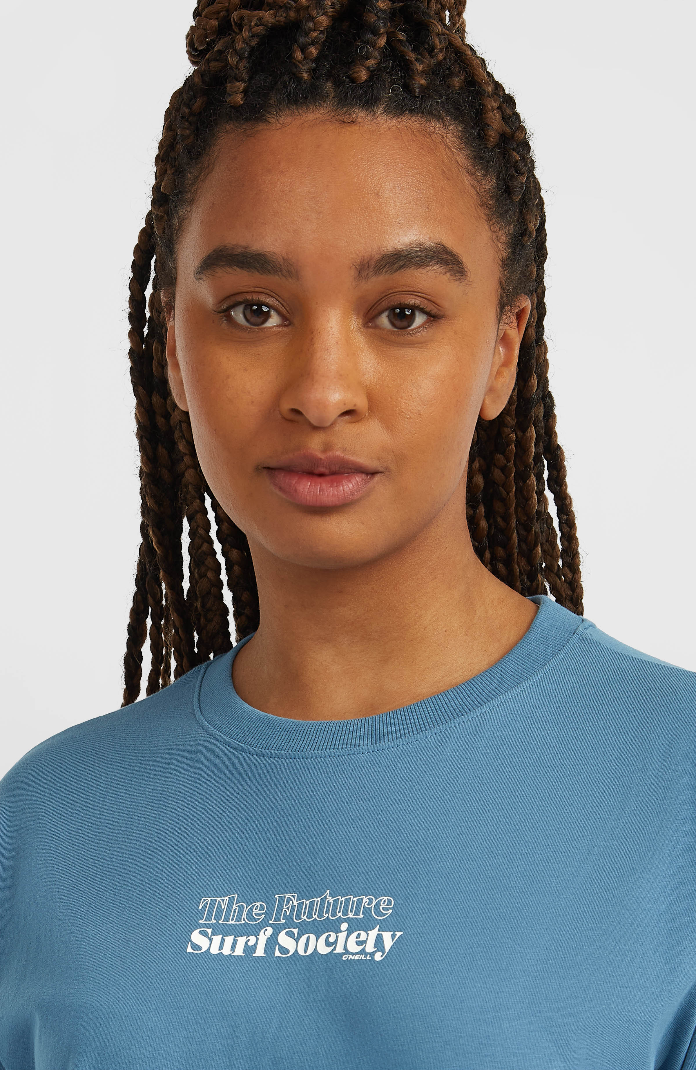 Future Surf Society T-Shirt Women - Mozart Blue