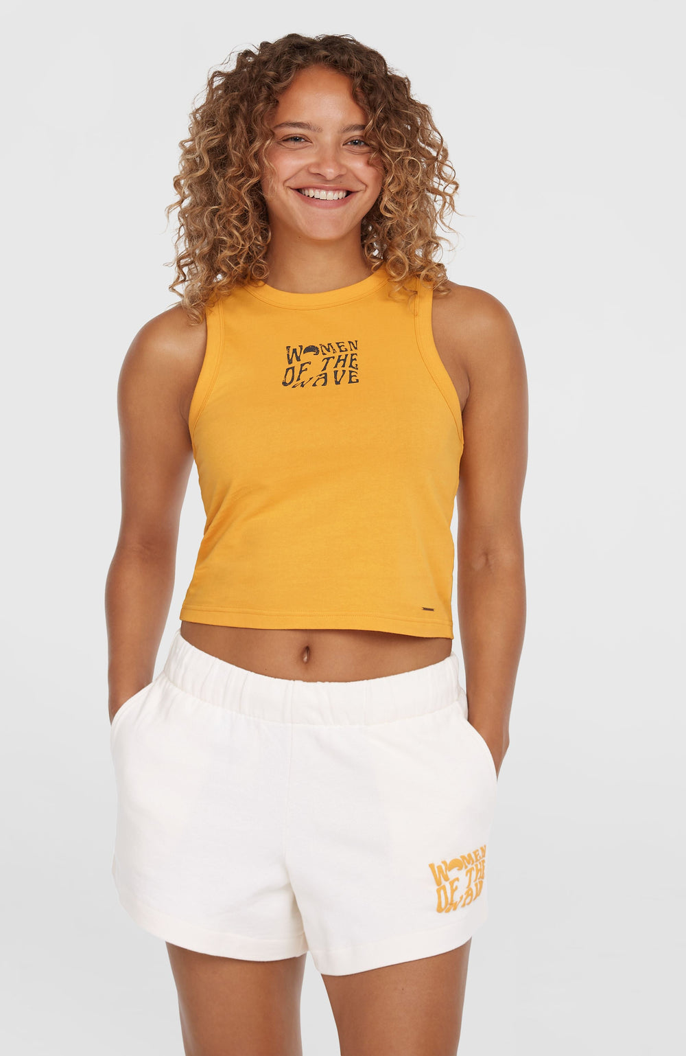 Women of the Wave Tank Top Women - Golden Honey