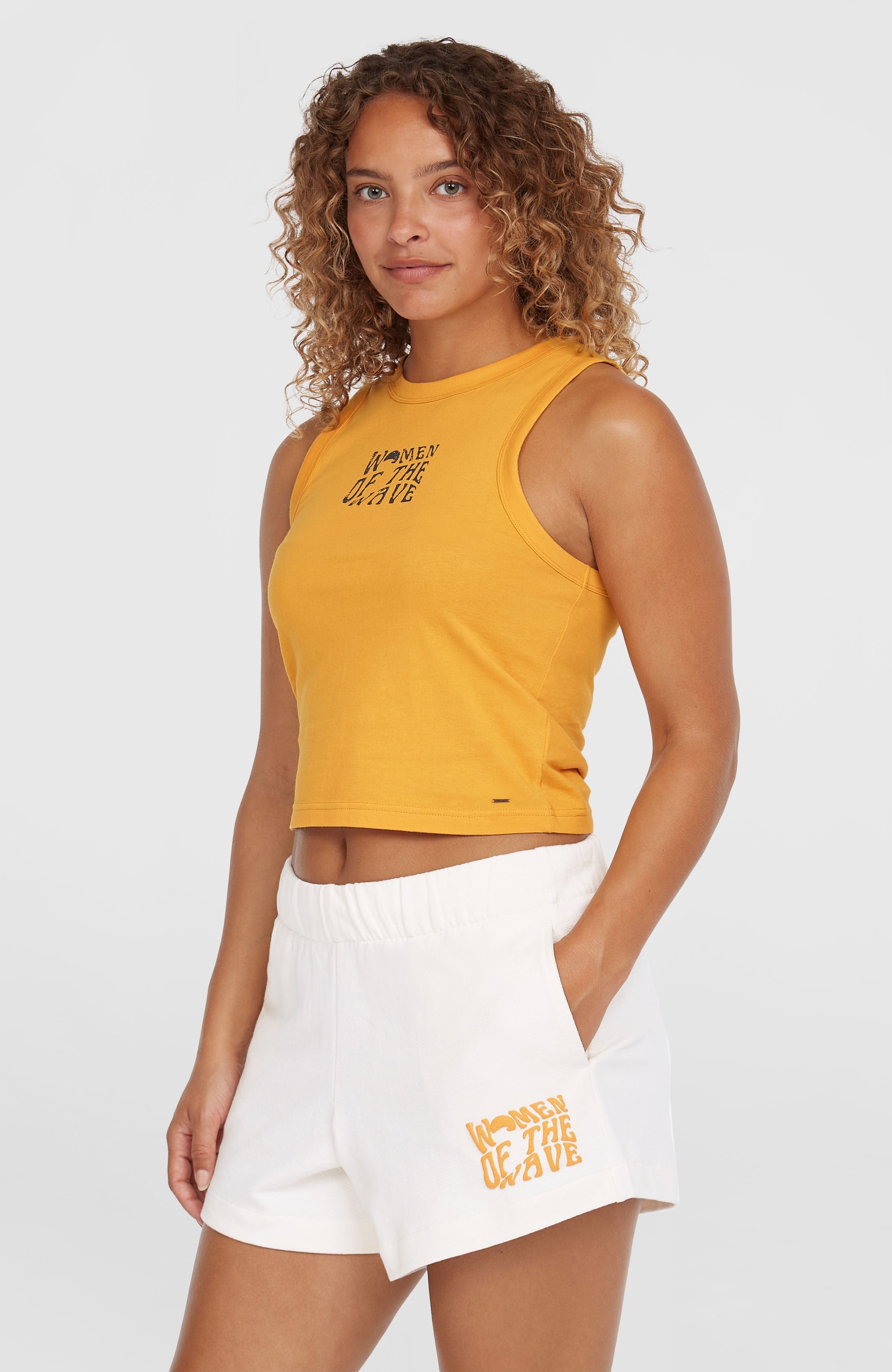 Women of the Wave Tank Top Women - Golden Honey
