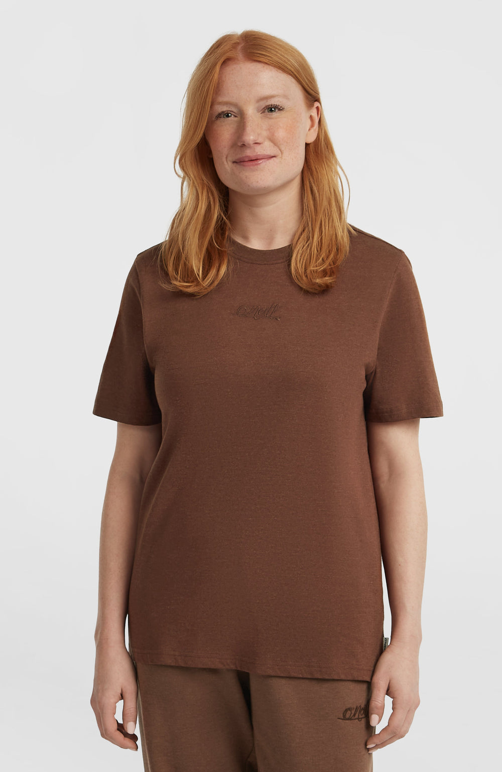 Essentials Script T-Shirt Women - Hazel Spice