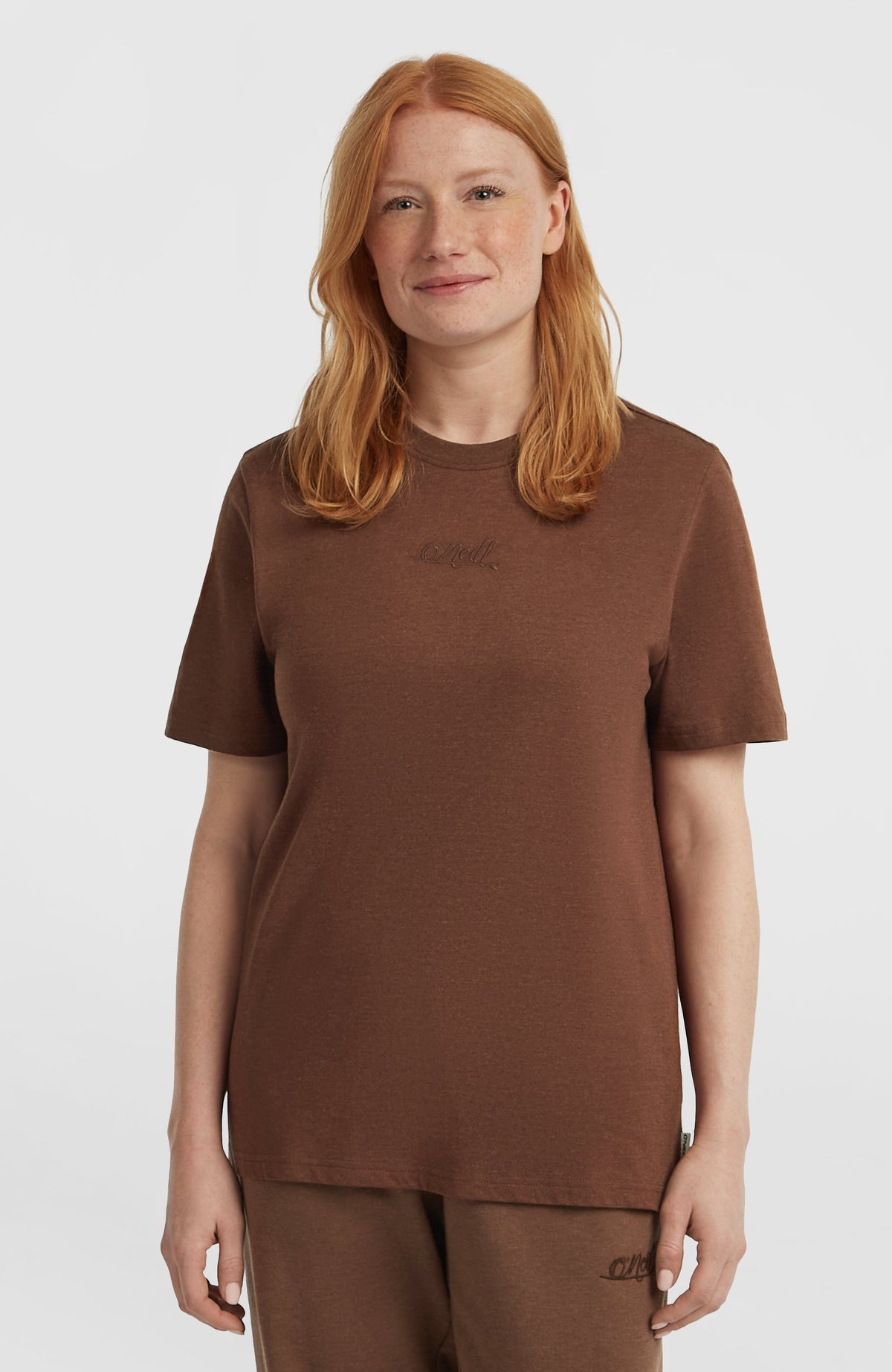 Essentials Script T-Shirt Women - Hazel Spice