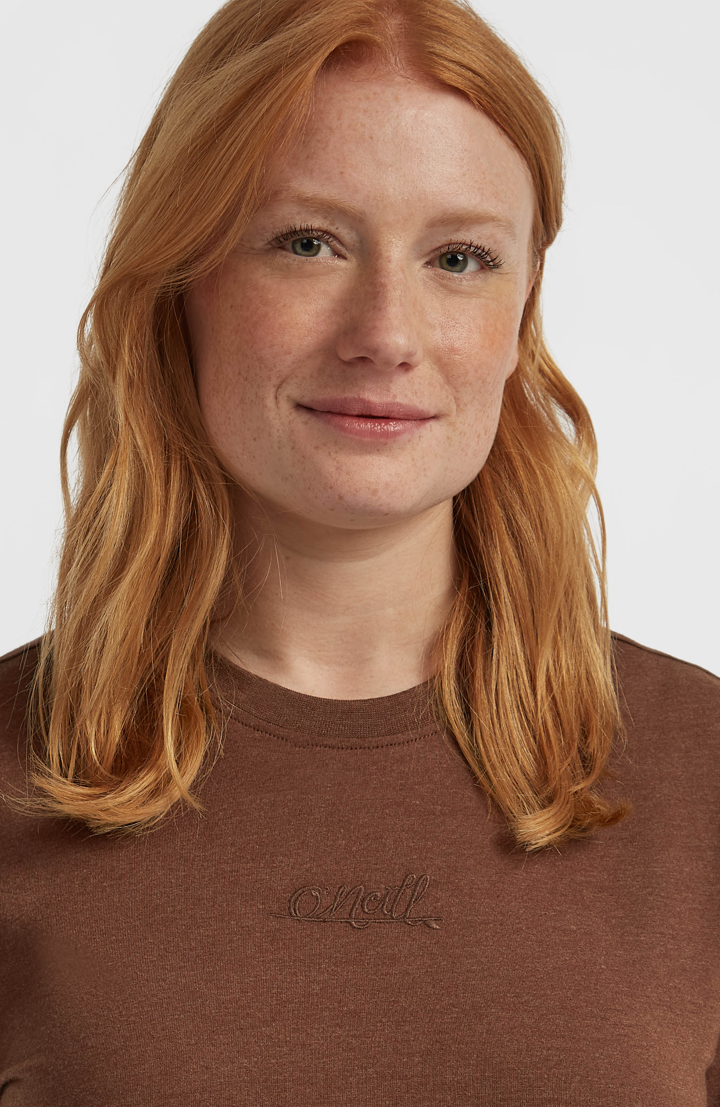 Essentials Script T-Shirt Women - Hazel Spice