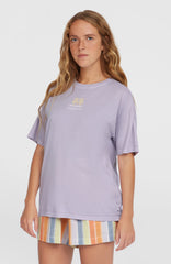 Beach Vintage T-Shirt Women - Purple Gleam