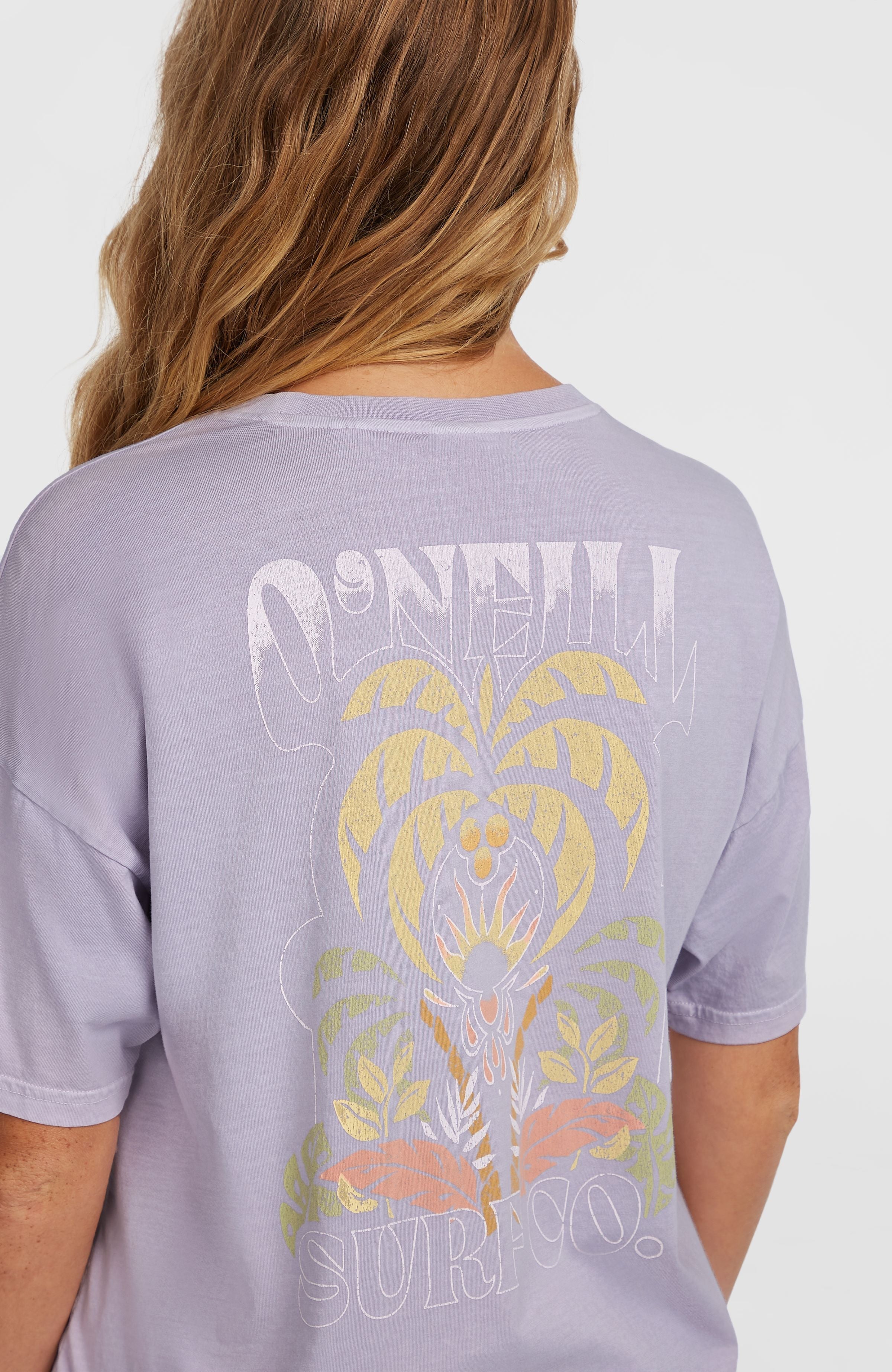 Beach Vintage T-Shirt Women - Purple Gleam
