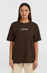 Future Surf Society T-Shirt Women - Coffee Bean