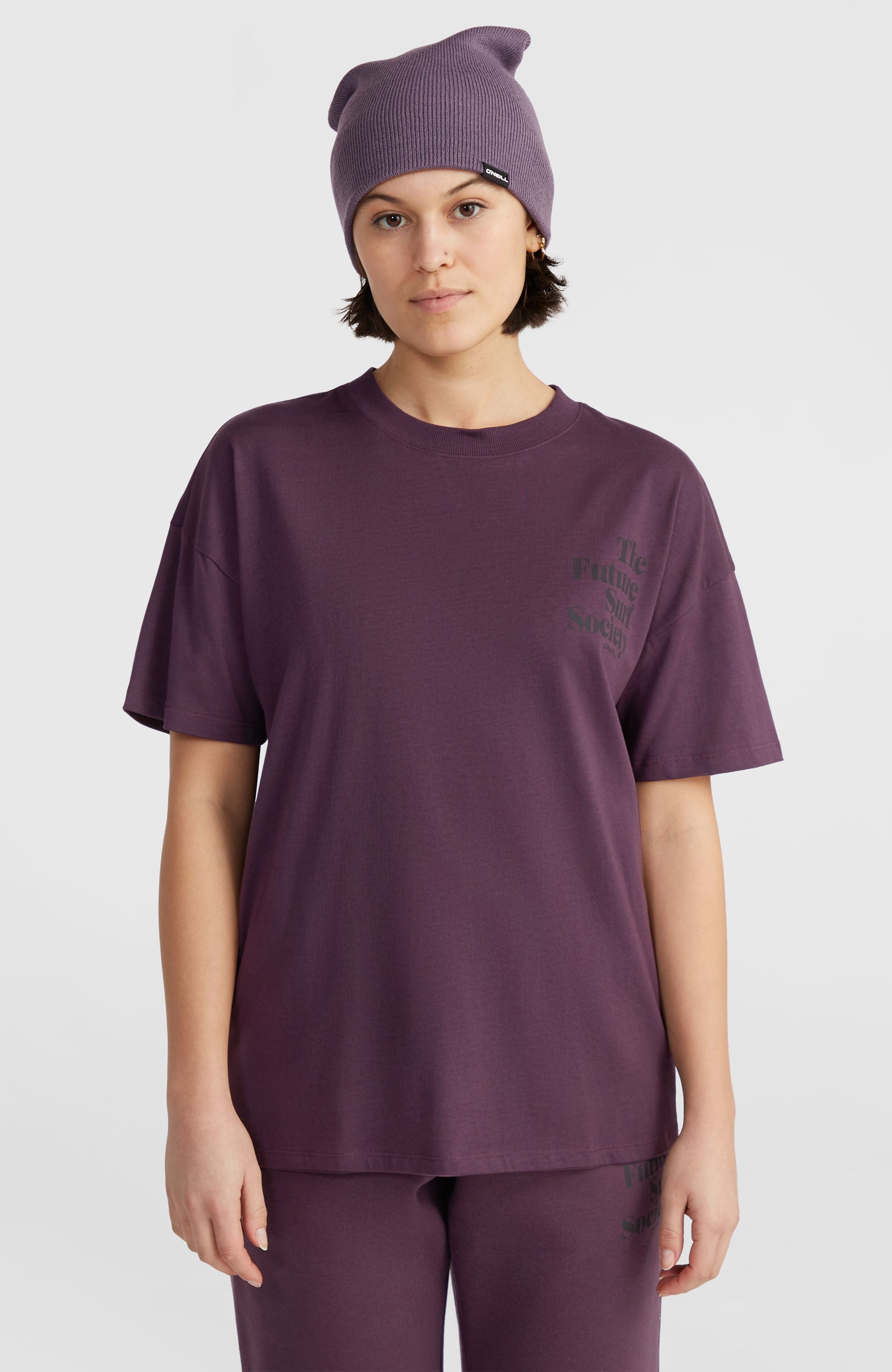 Future Surf Society T-Shirt Women - Aubergine