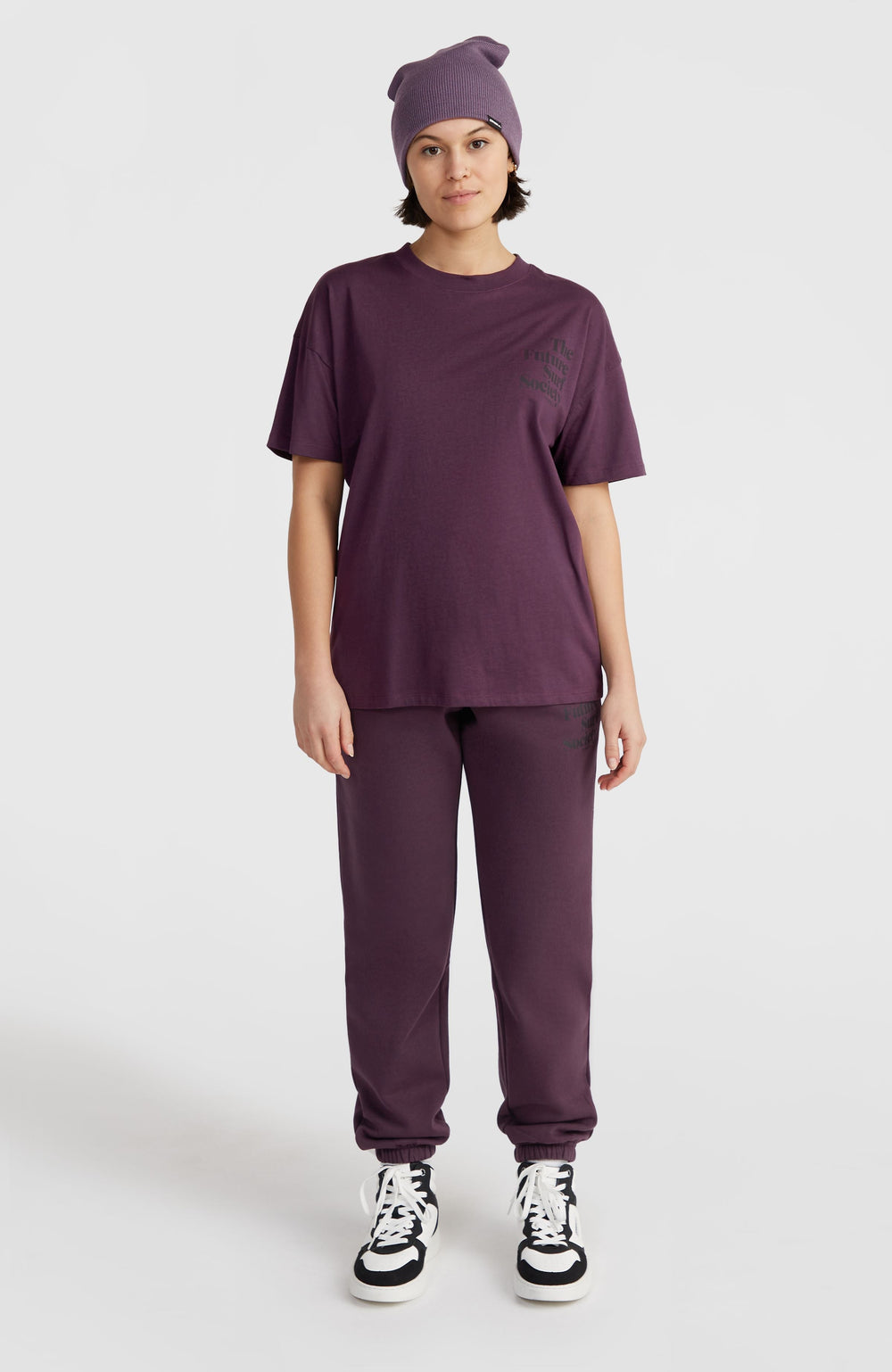 Future Surf Society T-Shirt Women - Aubergine