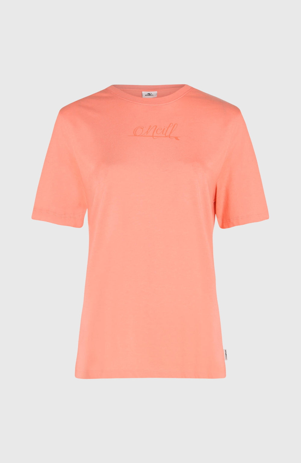 Essentials Script T-Shirt Women - Coral Pink