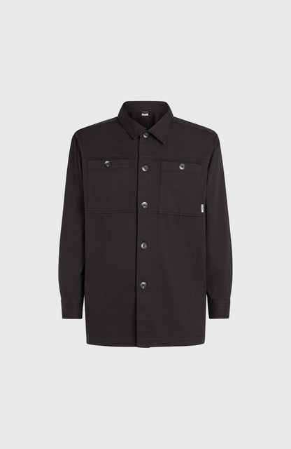 Twill Overshirt Women - Black Out