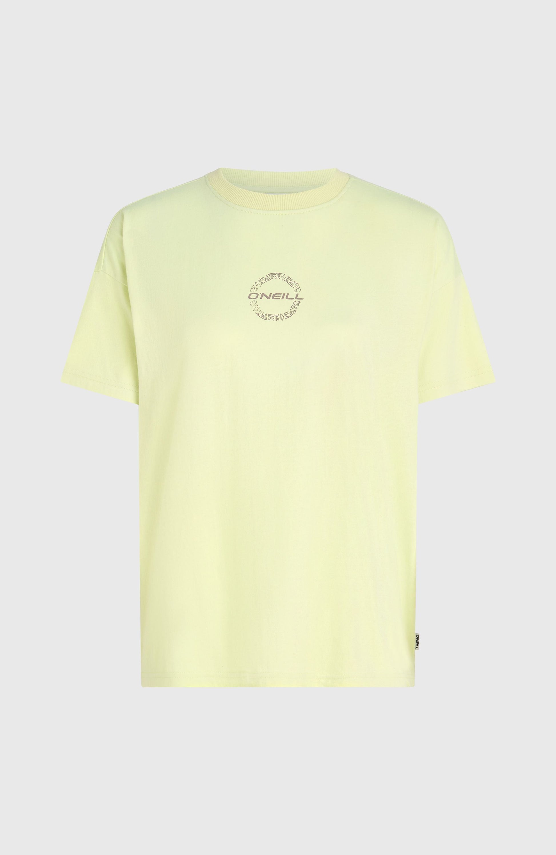 Back Graphic T-Shirt Women - Lime Wash