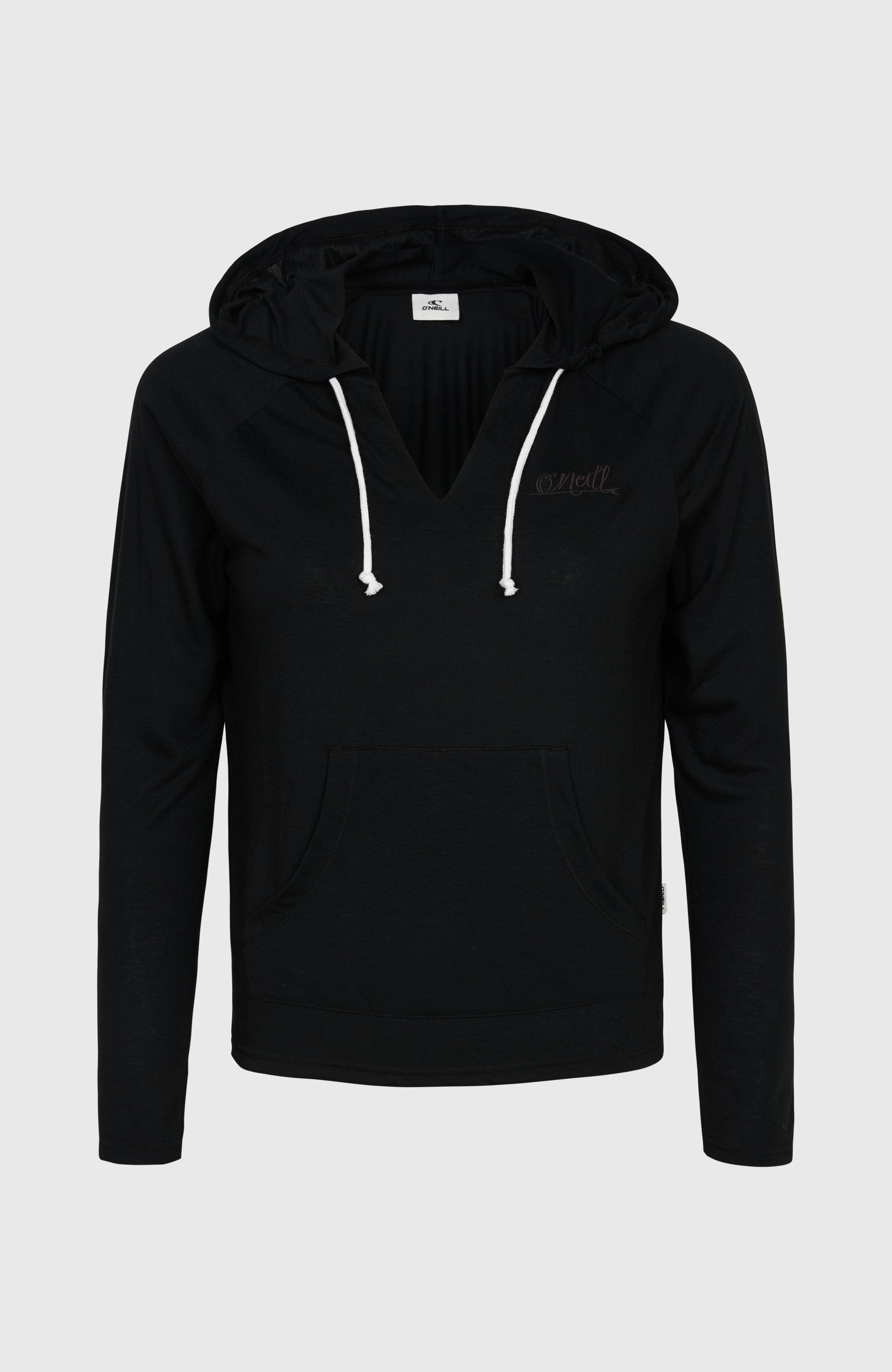 Essentials Long Sleeve Hoodie Women - Black Out