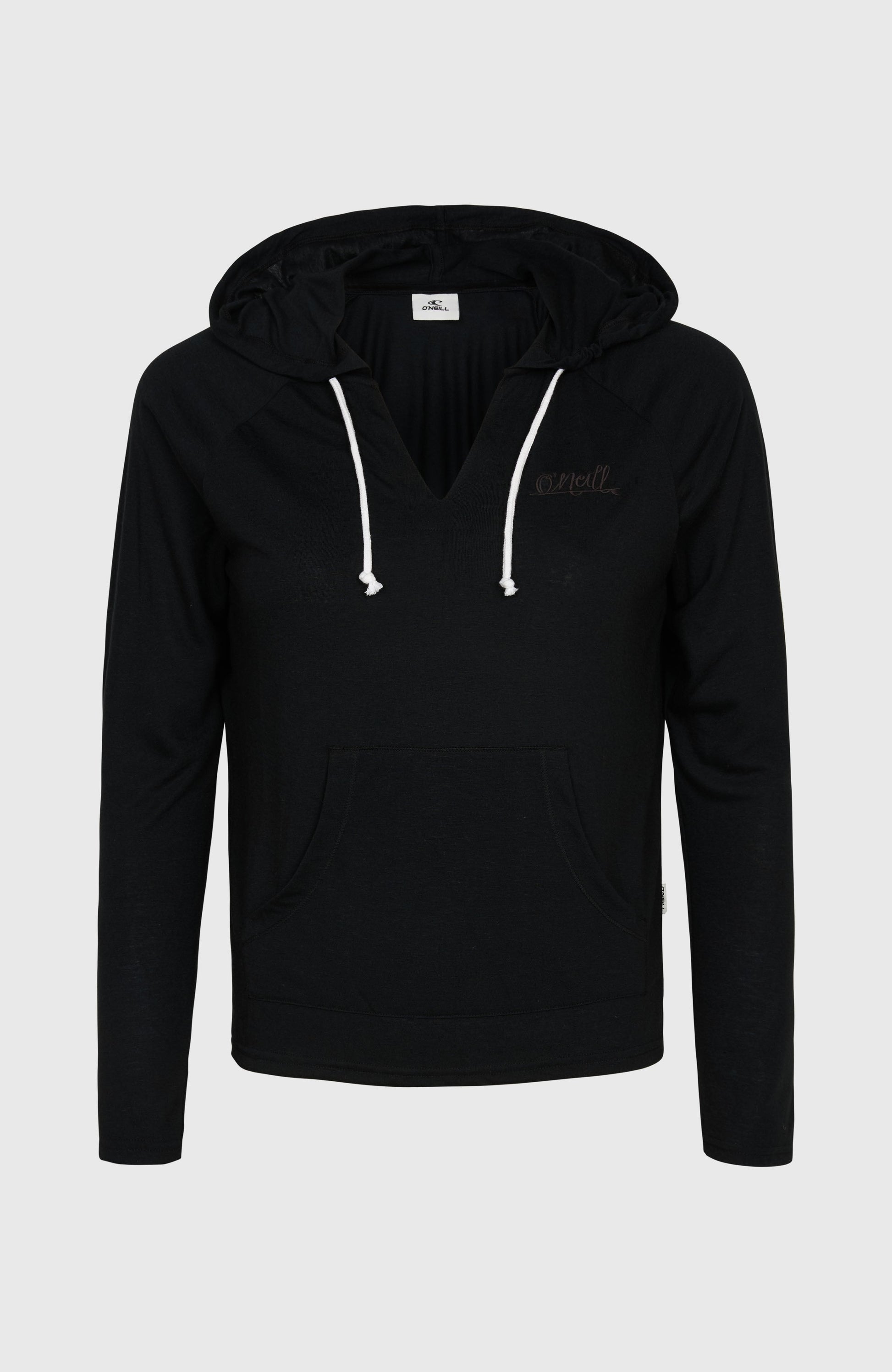 Essentials Long Sleeve Hoodie Women - Black Out
