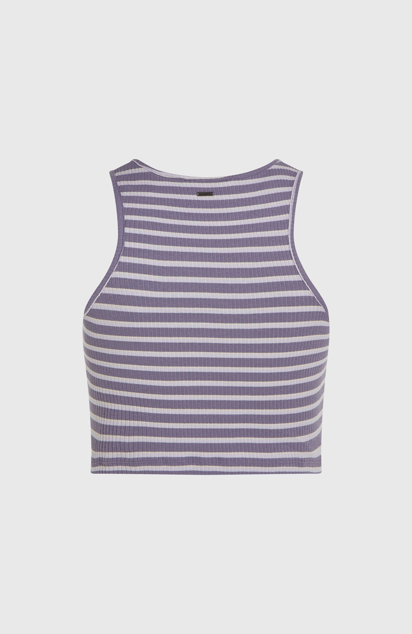 Jess Rib Tanktop Women - Purple Yarn Dye Stripe