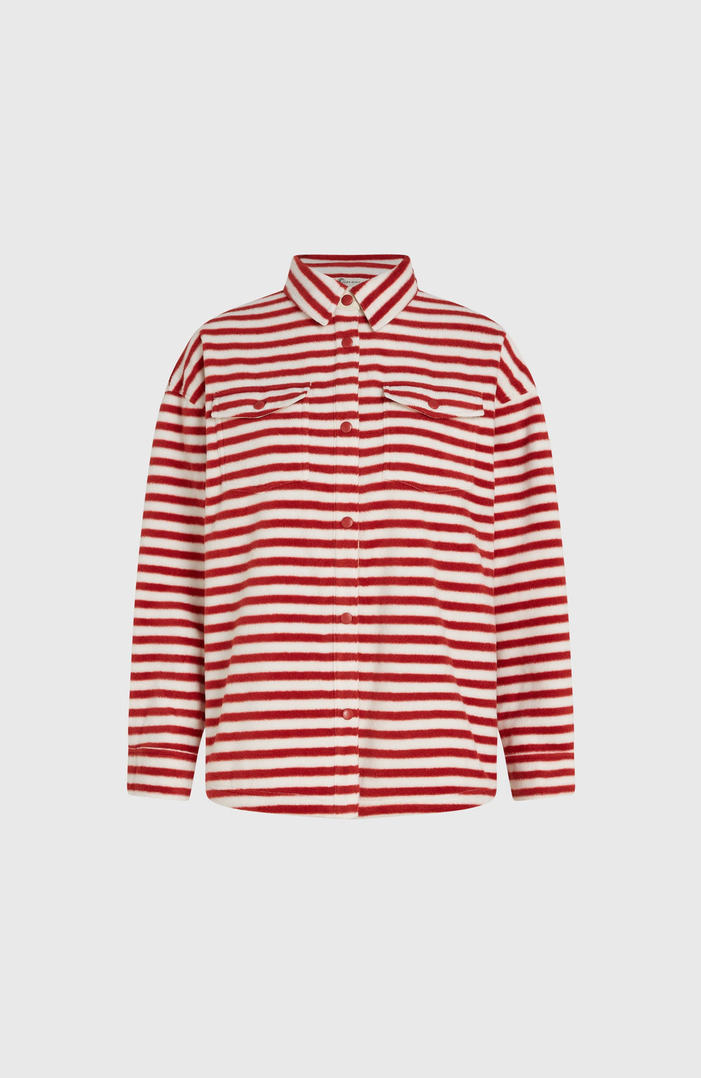 O'Riginals Superfleece Shirt Women - White/Red Originals Stripe