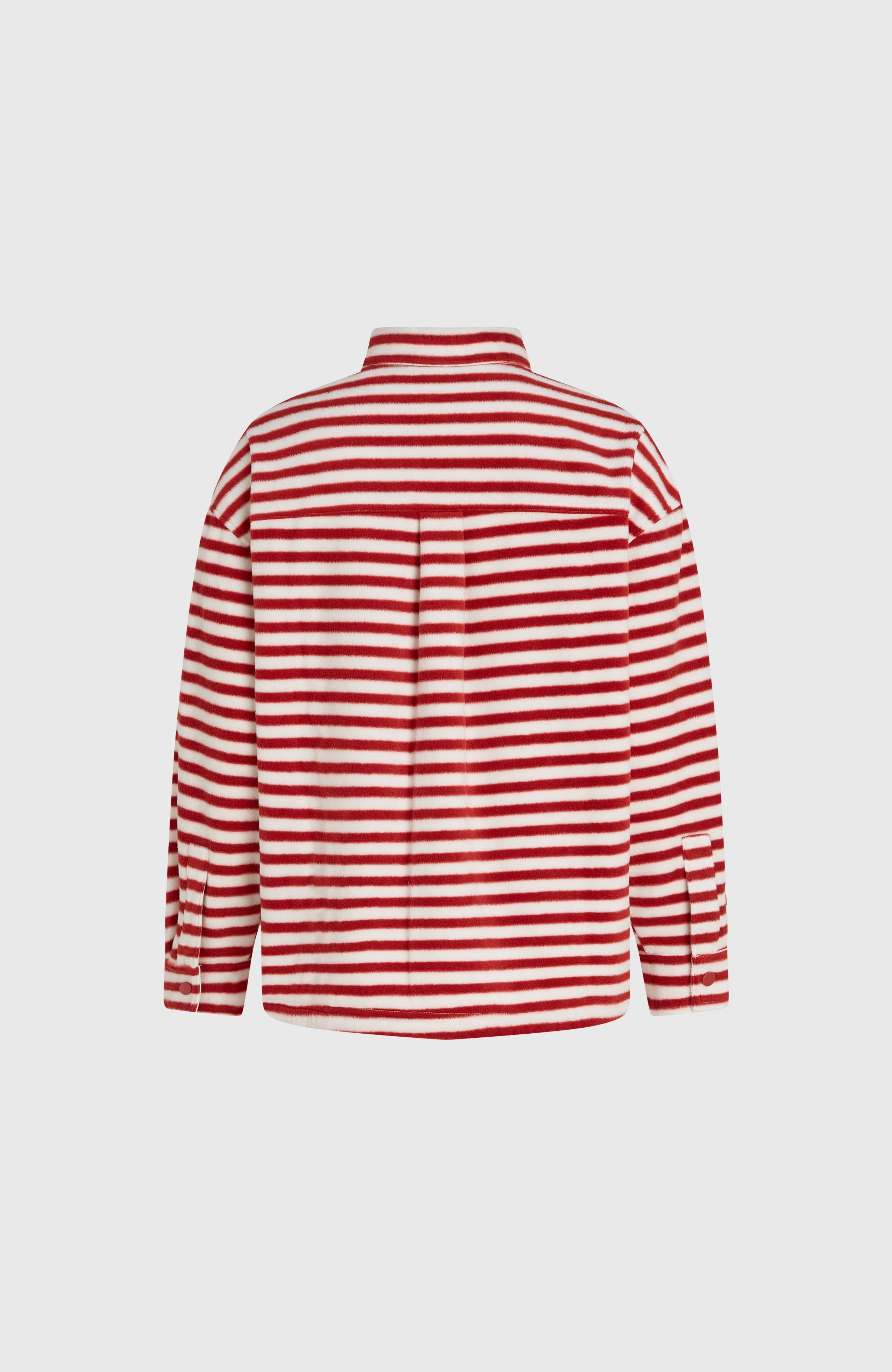 O'Riginals Superfleece Shirt Women - White/Red Originals Stripe