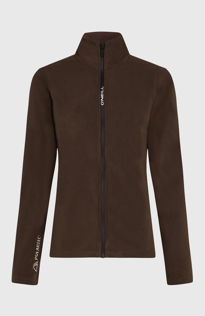 FWC'Cruz Jack's Polartec® Full-Zip Fleece Women - Coffee Bean
