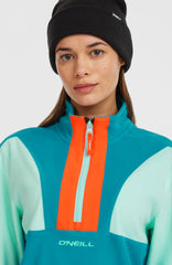 FWC'Cruz Triple Polartec® Half-Zip Fleece Women - Retro Mint Colour Block
