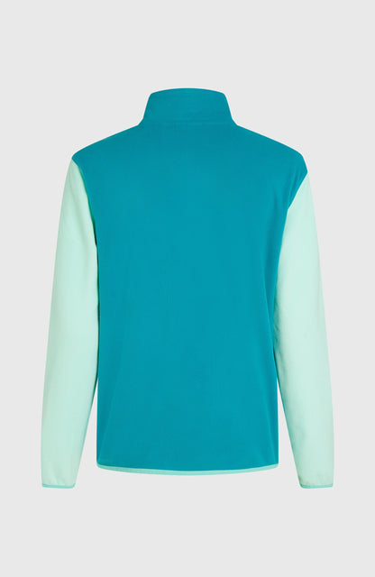 FWC'Cruz Triple Polartec® Half-Zip Fleece Women - Retro Mint Colour Block