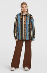 O'Riginals Superfleece Shirt Women - Blue Vintage O'Neill Stripe