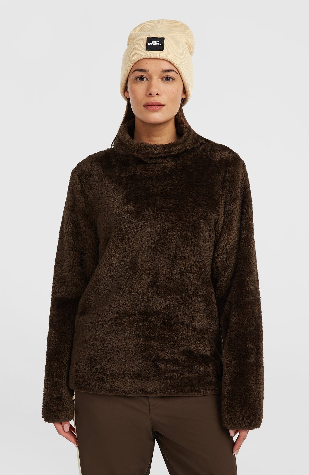FWC'Cruz Fuzzy Fleece Women - Coffee Bean