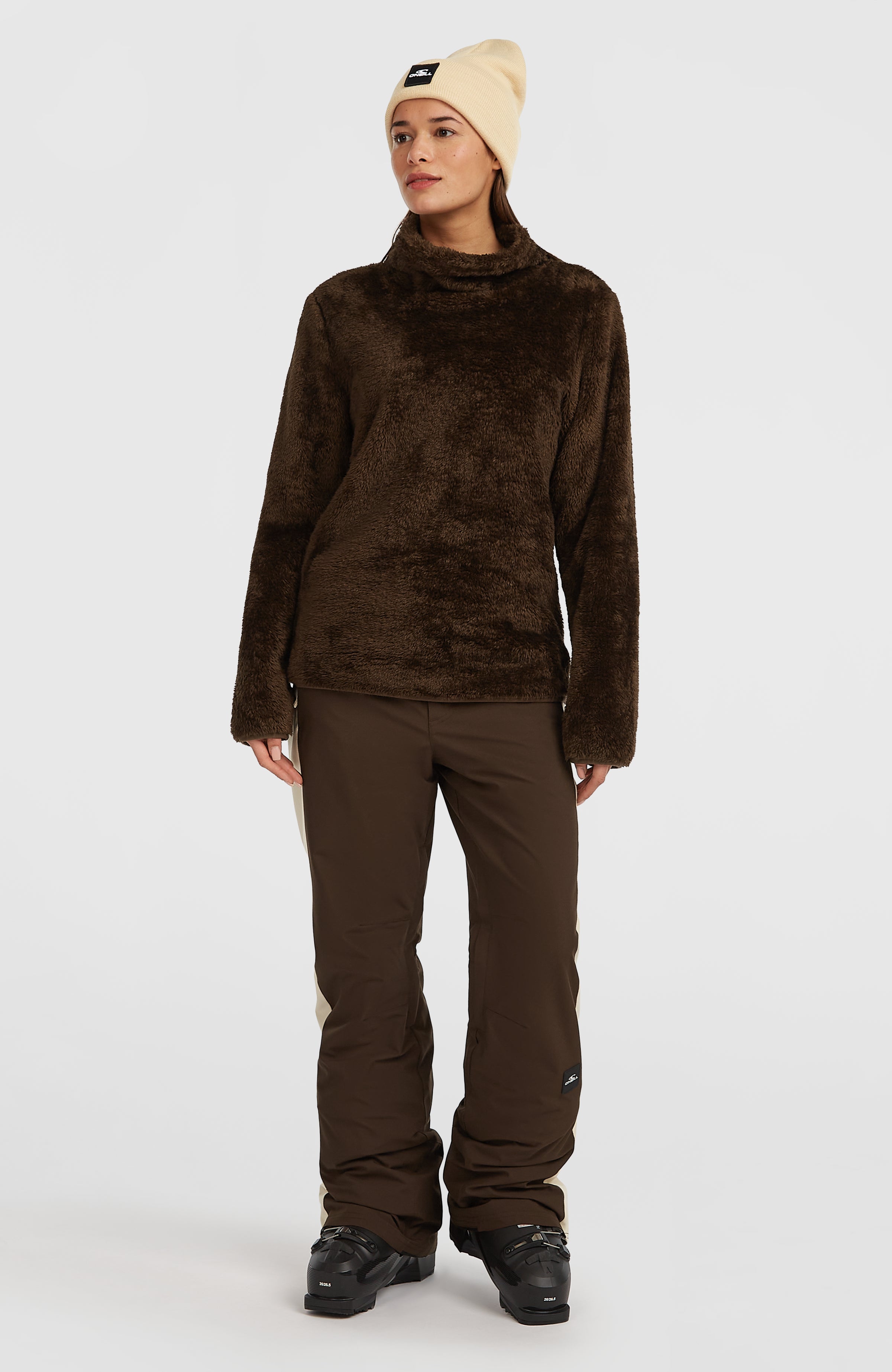 FWC'Cruz Fuzzy Fleece Women - Coffee Bean
