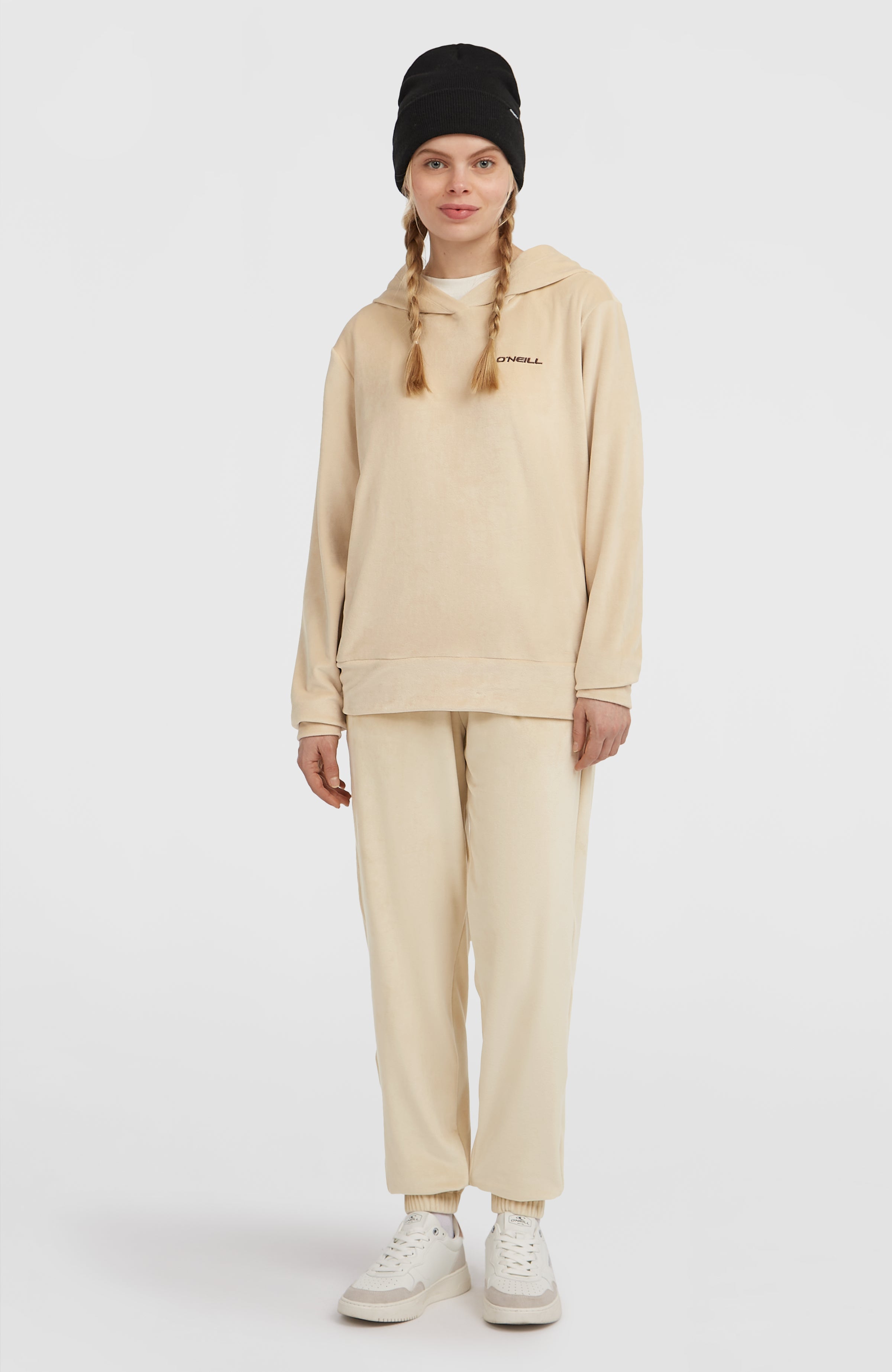 FWC'Cruz Velour Hoodie Women - Macaron